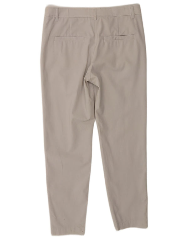 Brunello Cucinelli γυναικείο κωνικό παντελόνι Chino IT 42 Medium W32 L27 Grey