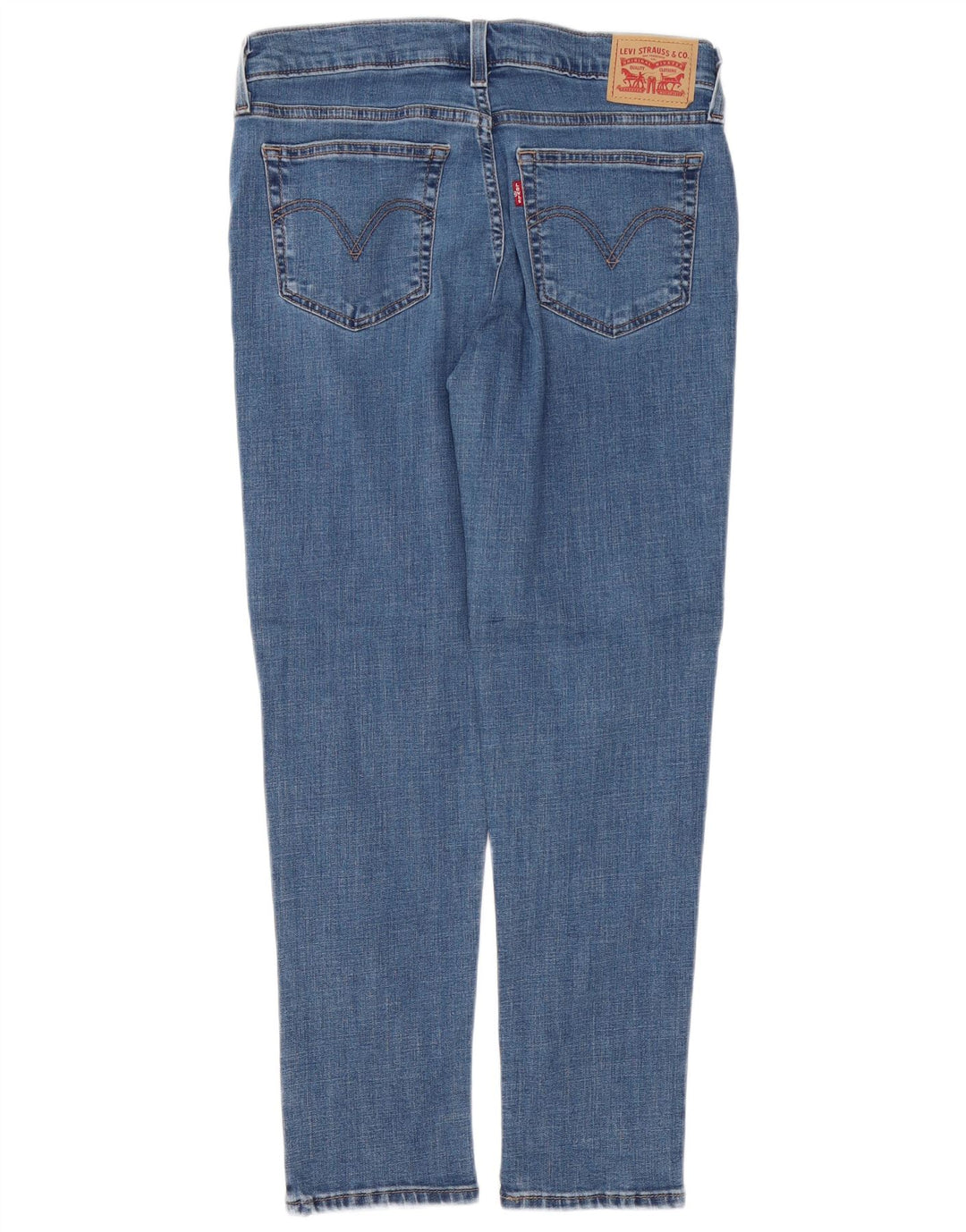 LEVI'S Γυναικείο Boyfriend Slim Jeans W27 L27 Μπλε βαμβακερό