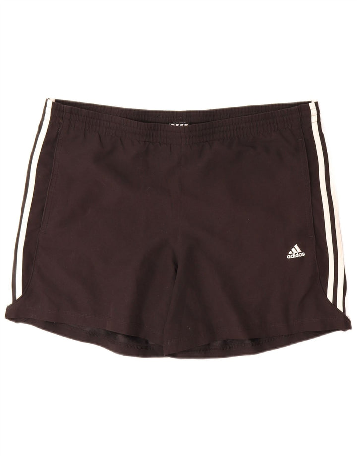 Ανδρικό σορτς Adidas Climalite Sport μεγάλο μαύρο πολυεστέρα