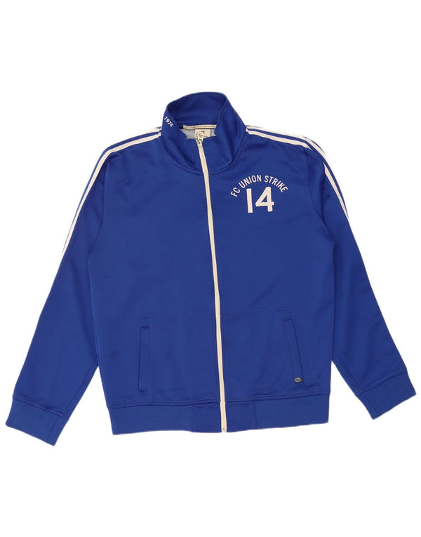 SCOTCH & SODA Mens Graphic Tracksuit Top Jacket Large Blue