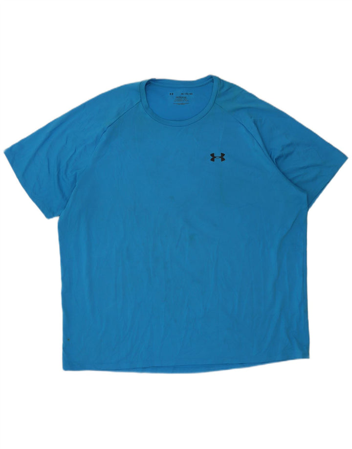Under Armour Ανδρικό T-Shirt Top 3XL Blue Polyester