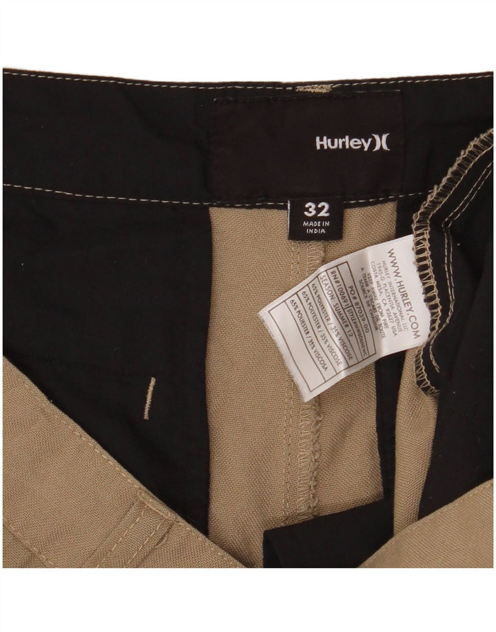Ανδρικό σορτς Chino HURLEY W32 Medium Beige Πολυεστέρας