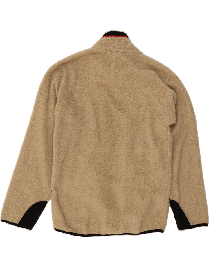 FILA Mens Fleece Jacket UK 36 Small Beige Polyester Vintage Fila and Second-Hand Fila from Messina Hembry 