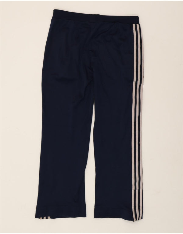 Γυναικεία φόρμα ADIDAS Παντελόνι UK 14 Medium Navy Blue Polyamide