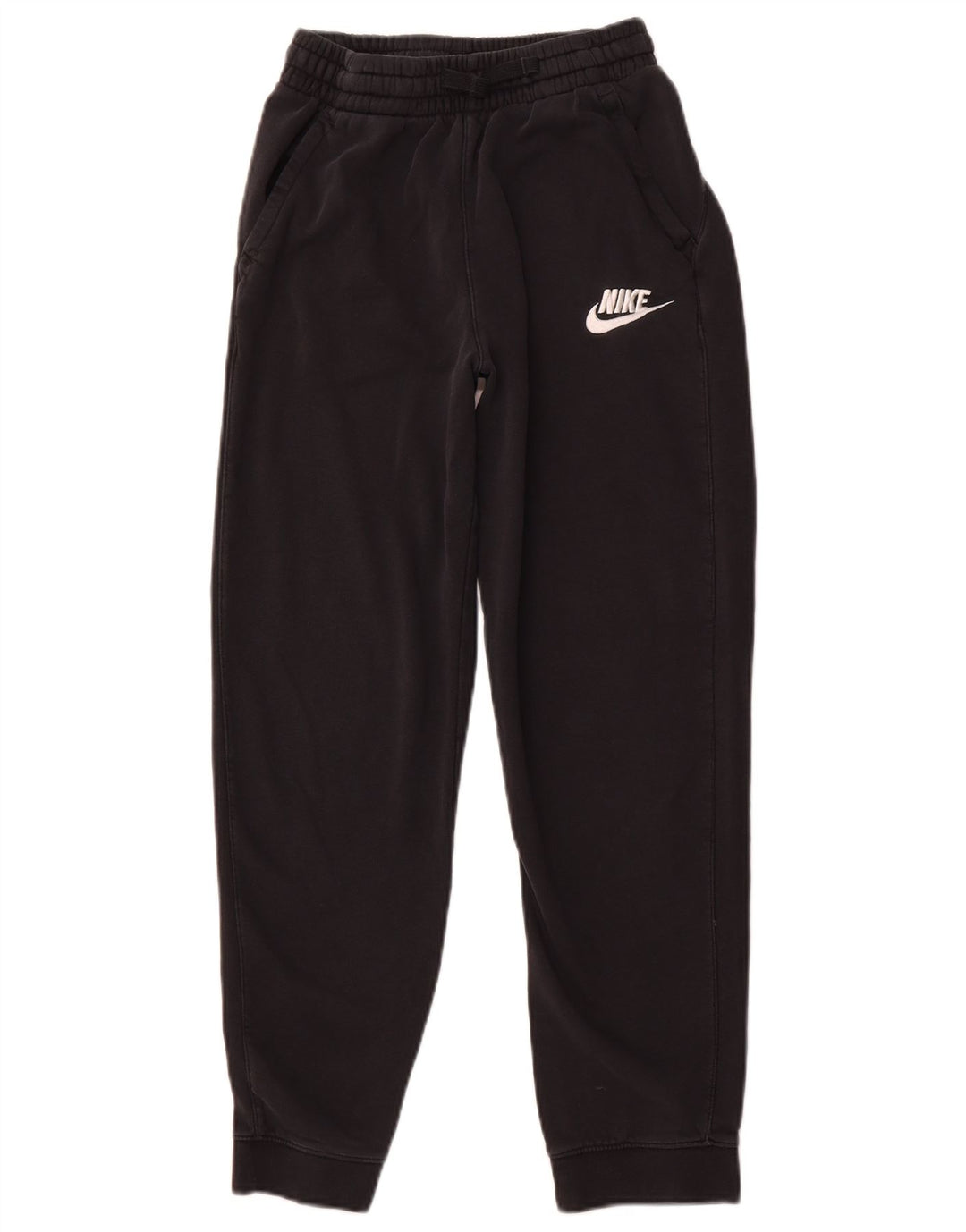 NIKE Boys Tracksuit Trousers Joggers 13-14 Years XL Μαύρο
