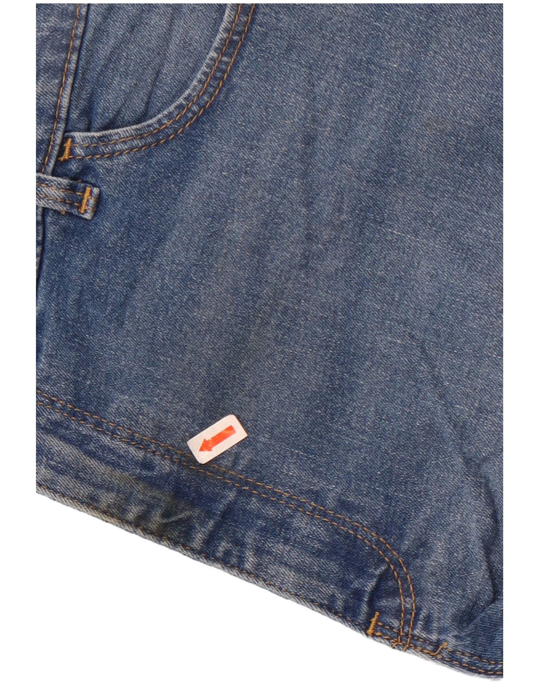 Γυναικείο ψηλόμεσο τζιν σορτς Wrangler US 16 2XL W34 Μπλε