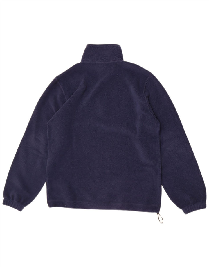Diadora Ανδρικό φερμουάρ με λαιμόκοψη Fleece Jumper Medium Navy Blue Polyester