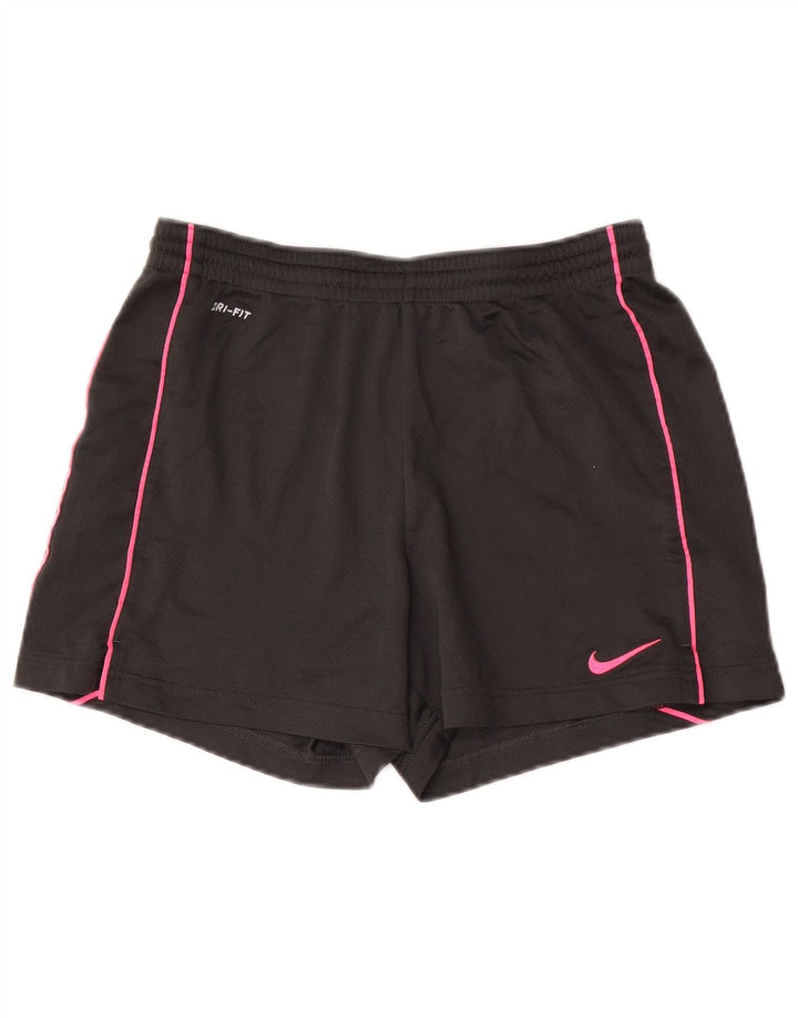 Γυναικείο αθλητικό σορτς Nike Dri Fit UK 10 Small Grey Polyester