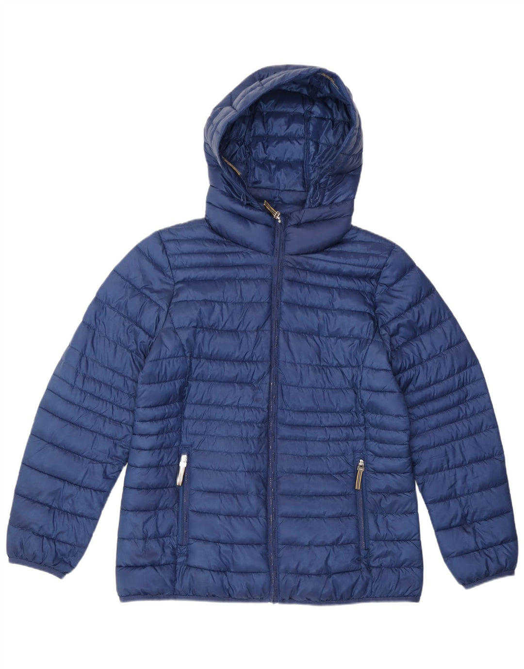 Γυναικείο μπουφάν με κουκούλα Esprit UK 18 XL Blue Polyester