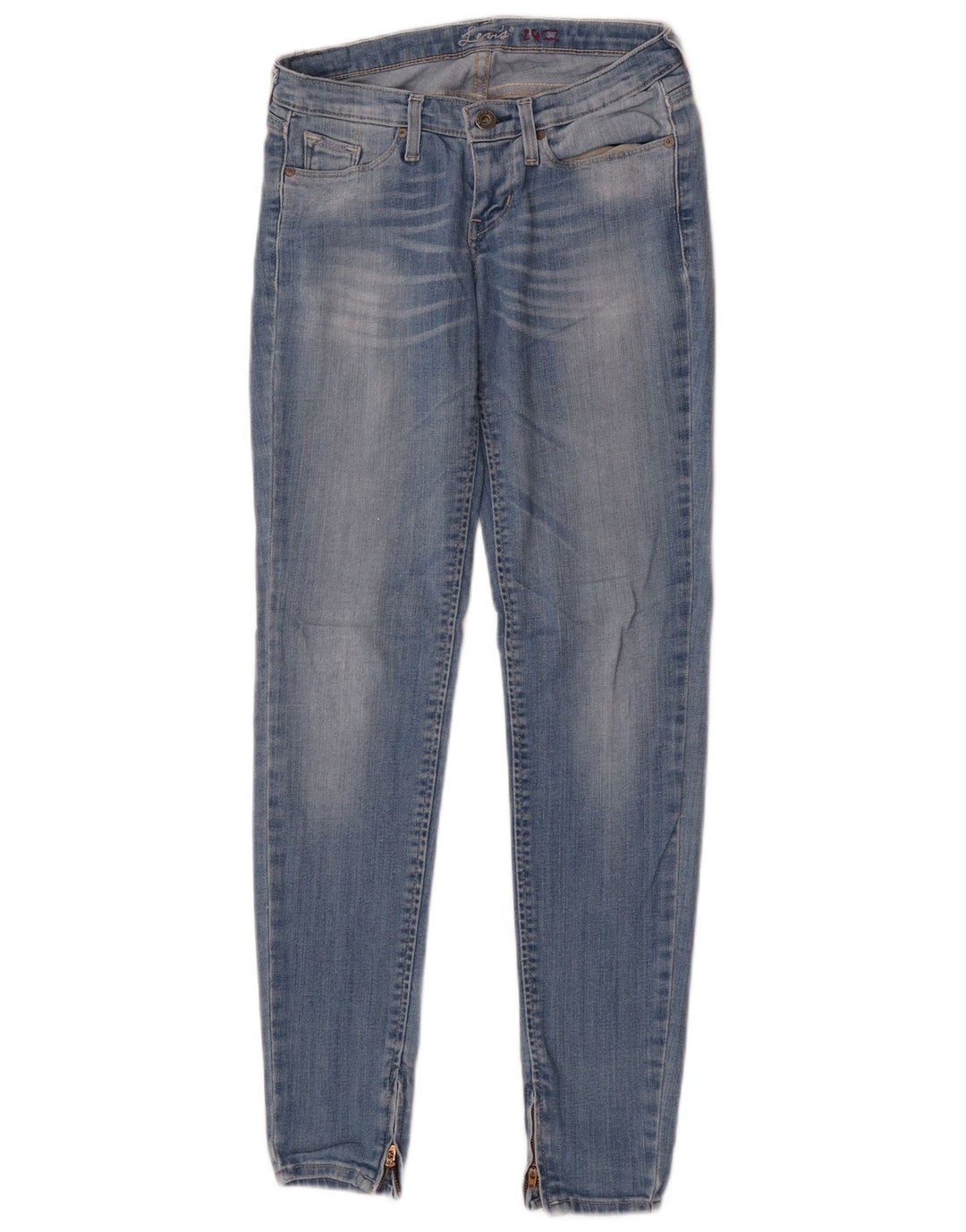 Γυναικείο Skinny Jeans Levi's W24 L32 Blue Cotton