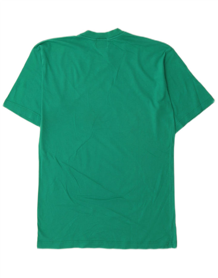 Ανδρικό γραφικό T-Shirt Trussardi Top Μεσαίο πράσινο βαμβακερό