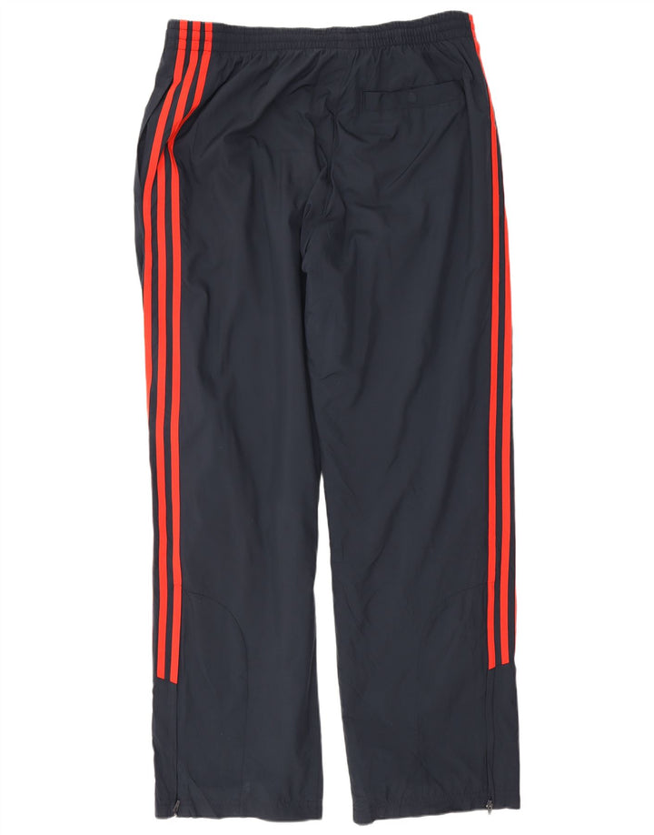Ανδρική αθλητική φόρμα Adidas Παντελόνι μεσαίου μπλε ναυτικού πολυεστέρα