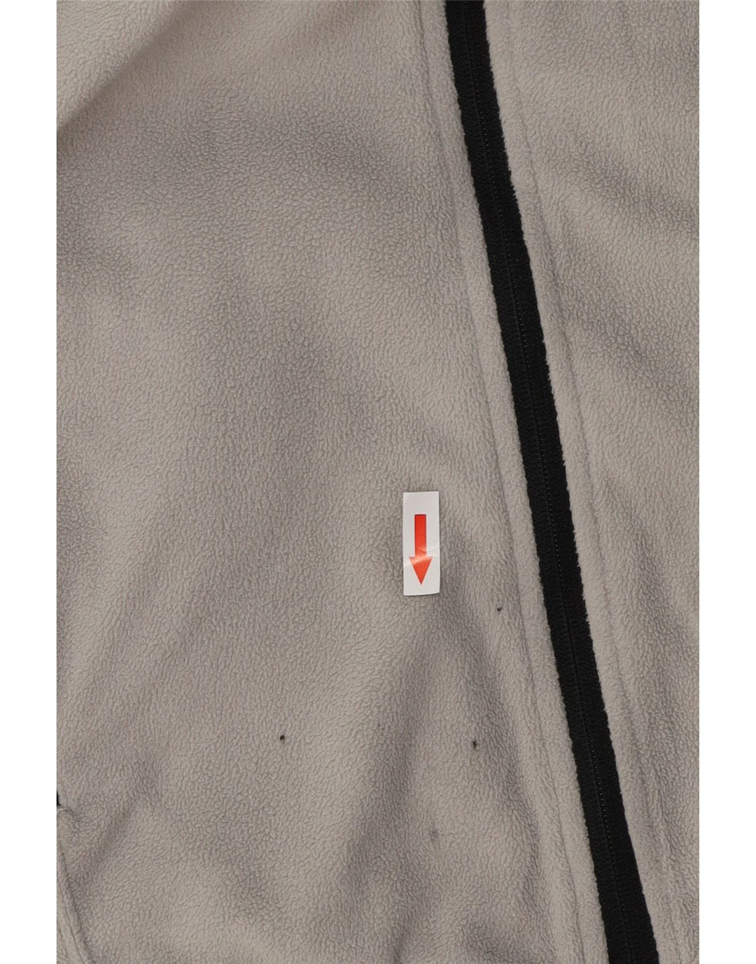 TRUSSARDI Γυναικείο Fleece Jacket UK 18 XL Grey Polyester