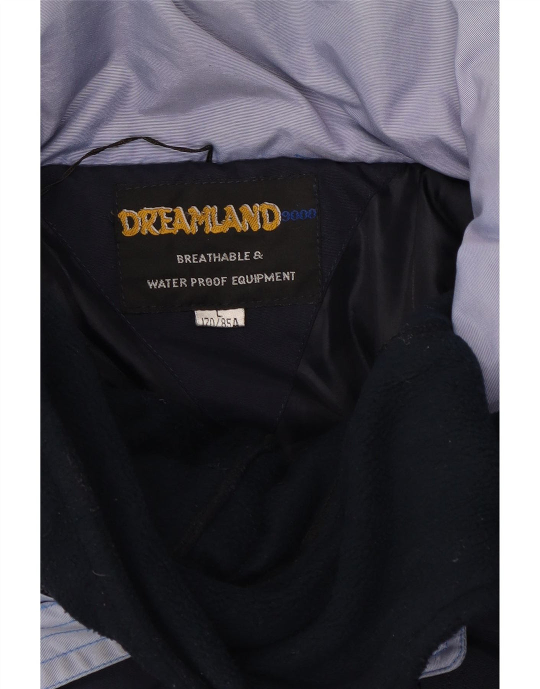 Dreamland Ανδρικό μπουφάν σκι με κουκούλα UK 40 Large Navy Blue Colourblock