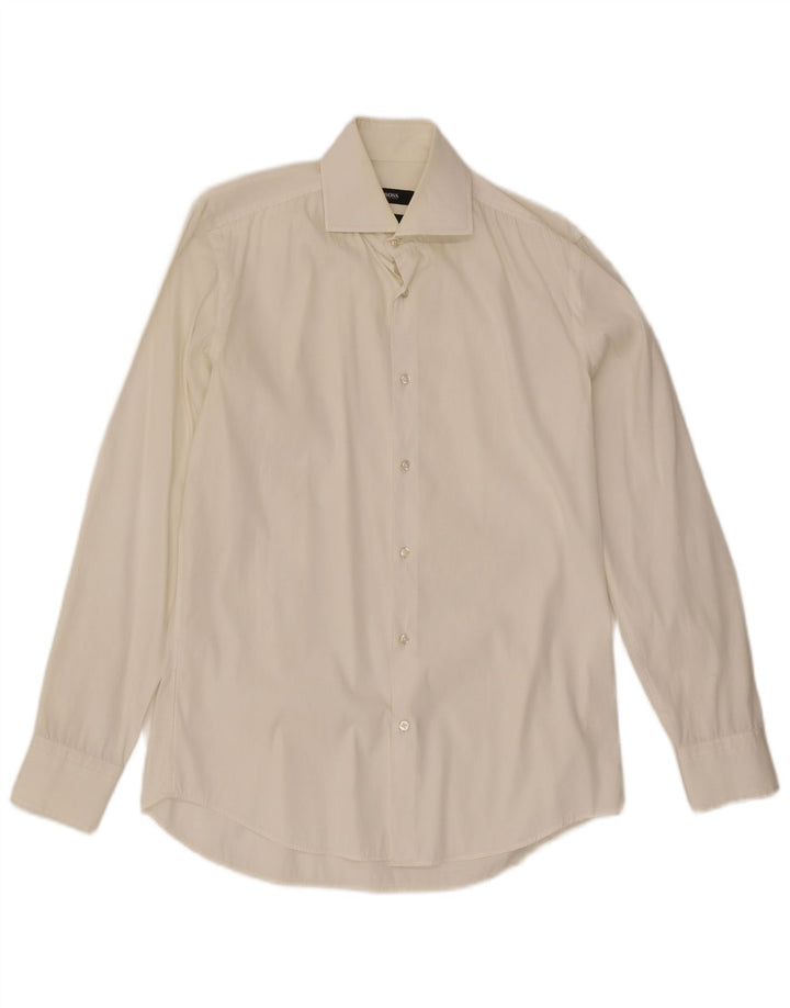 Ανδρικό πουκάμισο Hugo Boss Slim Fit Medium Off White