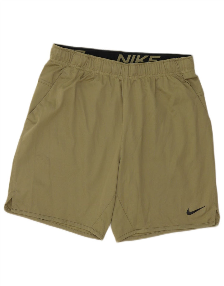 Ανδρικό αθλητικό σορτς Nike Dri Fit από μικρό πράσινο πολυεστέρα
