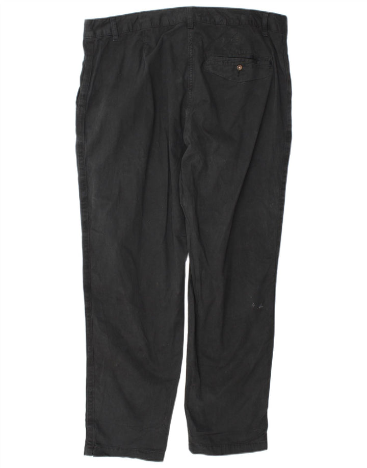 Marks & Spencer Γυναικείο κανονικό παντελόνι UK 16 W38 L29 μαύρο βαμβακερό