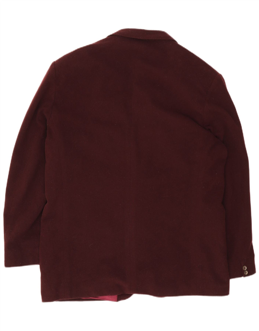 Yves Saint Laurent Ανδρικό σακάκι με 2 κουμπιά σακάκι IT 54 2XL Μαλλί μπορντό