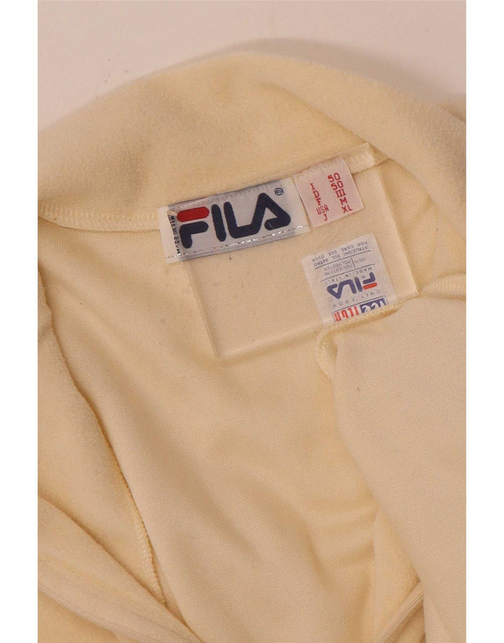 Fila Ανδρικό φερμουάρ Fleece Jumper IT 50 Medium Beige Polyester