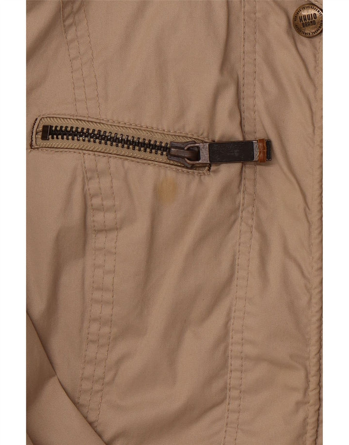 KHUJO Γυναικείο Utility Jacket UK 14 Medium Beige Βαμβακερό