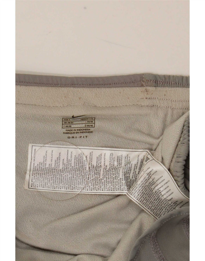 Γυναικείο αθλητικό σορτς Nike Dri Fit UK 10 Small Grey Polyester