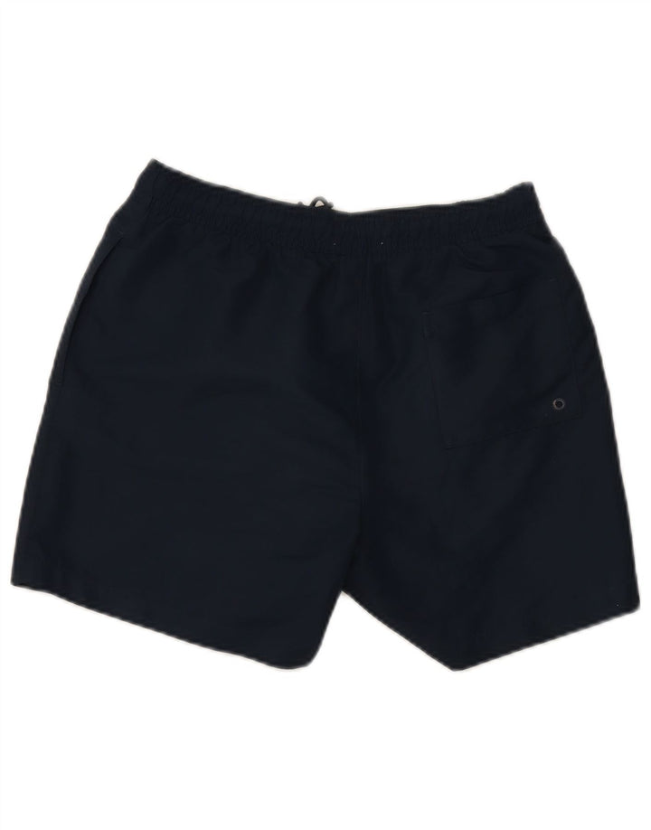 Γραφικό ανδρικό σορτς κολύμβησης Calvin Klein Small Navy Blue