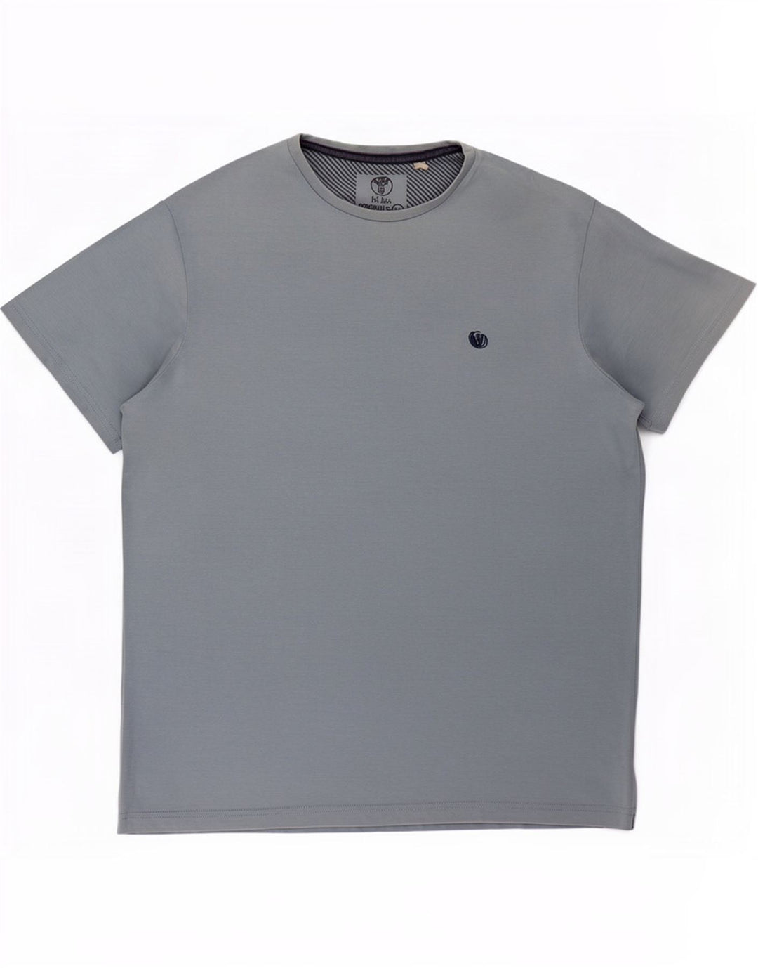 Ανδρικό T-Shirt Fat Face Top από μεσαίο μπλε βαμβακερό