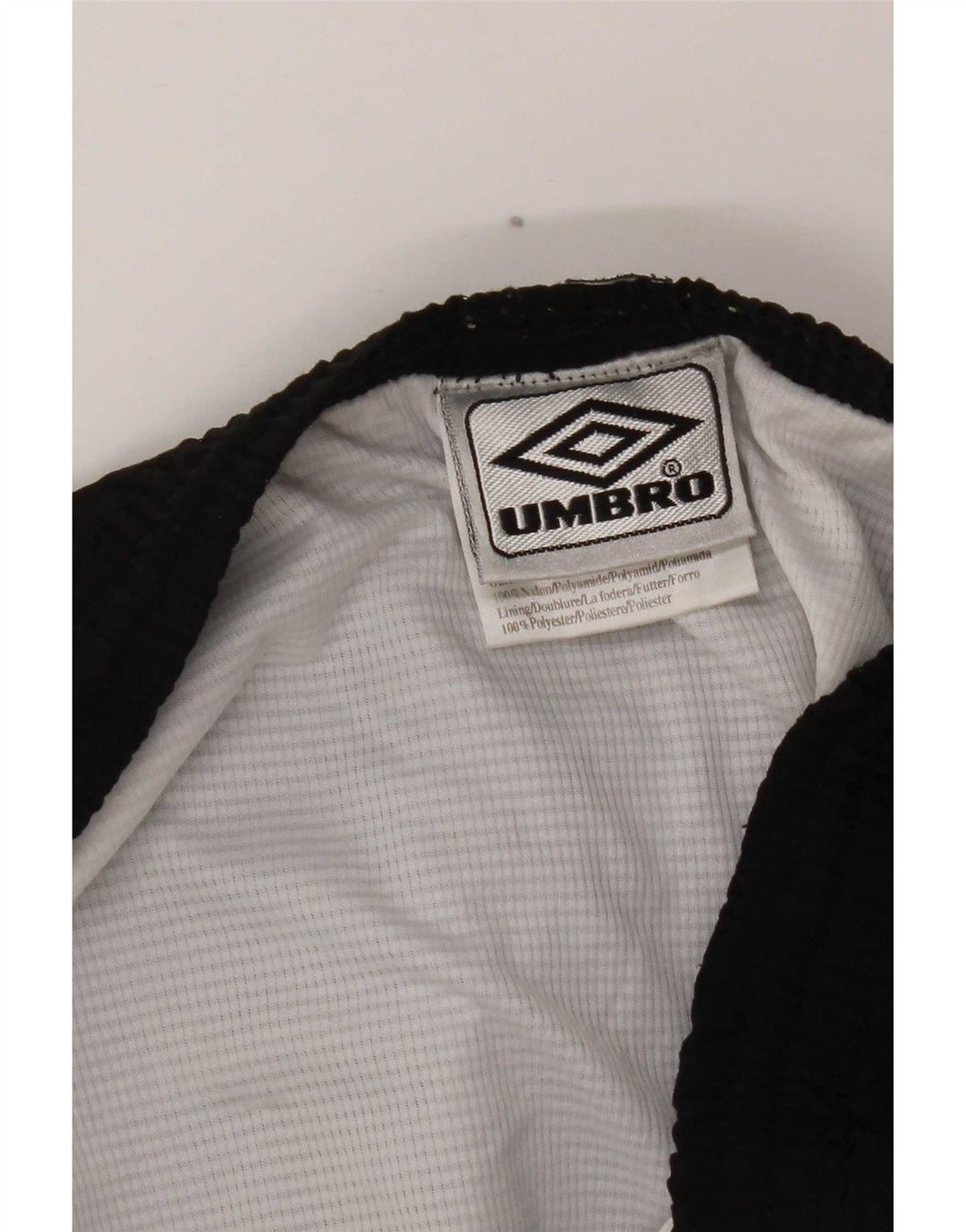 Ανδρικό σορτς κολύμβησης Umbro μεγάλο μαύρο πολυεστέρα