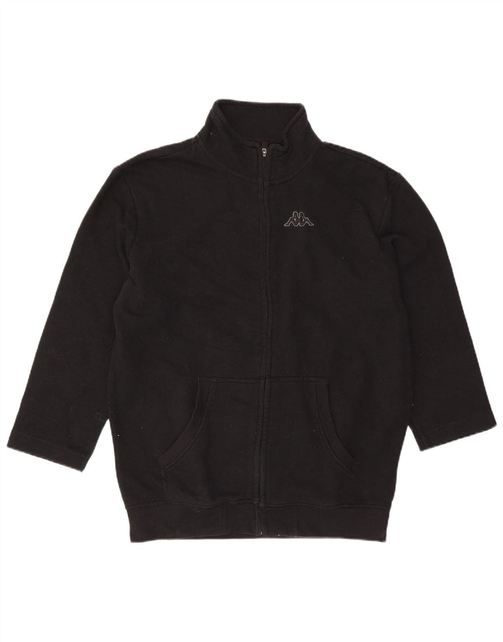 Kappa Γυναικεία φόρμα Oversized Top Jacket UK 18 XL Μαύρο βαμβακερό