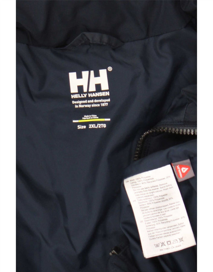 Ανδρικό μπουφάν Helly Hansen Bomber UK 44 2XL Navy Blue Polyester