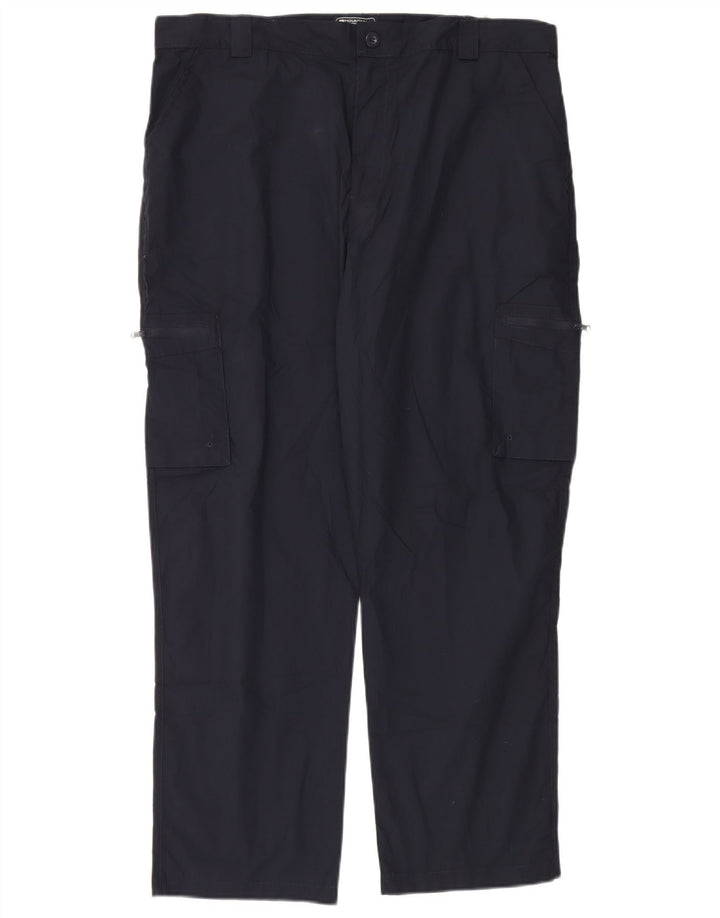 Mountain Warehouse Ανδρικό Παντελόνι Regular Cargo W40 L30 Navy Blue Polyester