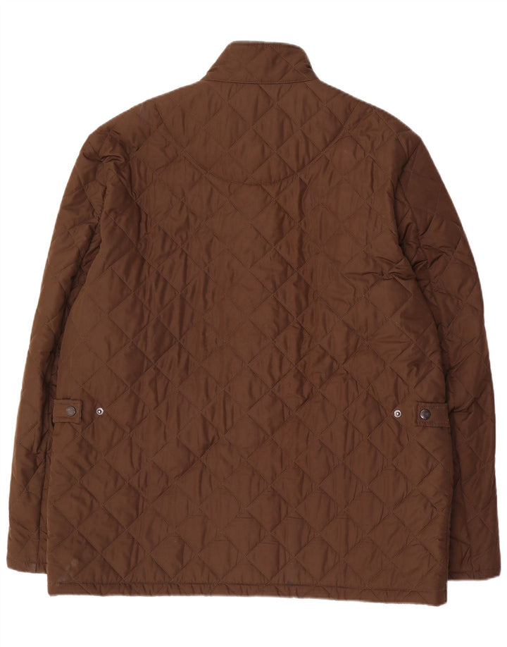 Ανδρικό καπιτονέ μπουφάν BARBOUR UK 42 XL καφέ πολυεστέρας