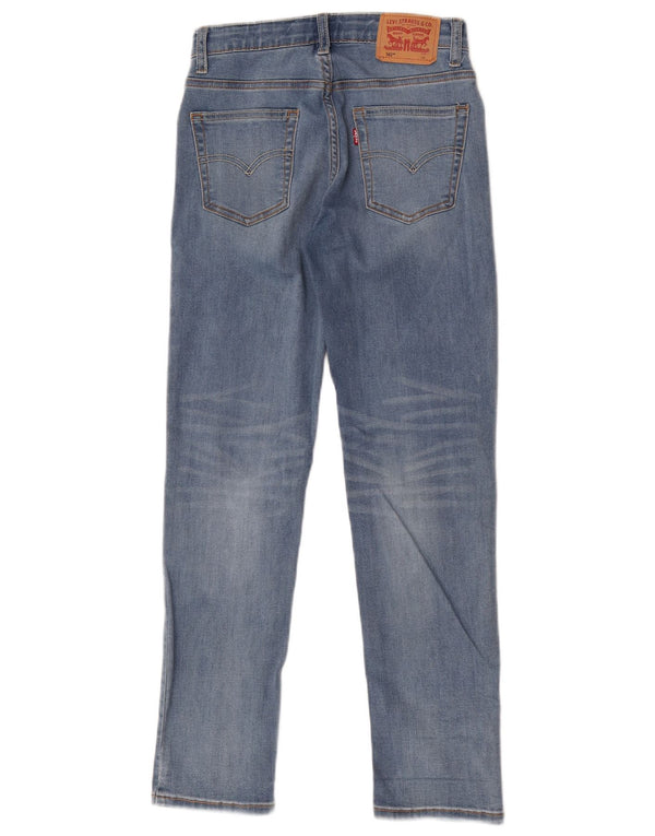 Levi's Boys 502 Tapered Jeans 11-12 ετών W26 L29 Μπλε βαμβακερό