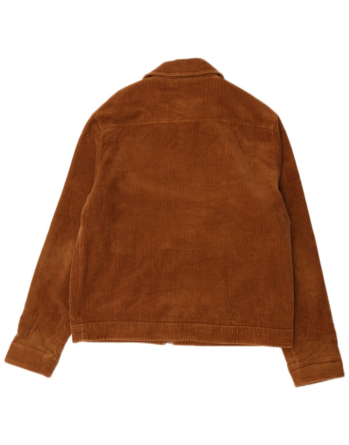 Jack Wills Ανδρικό Bomber Corduroy Jacket UK 40 Large Brown