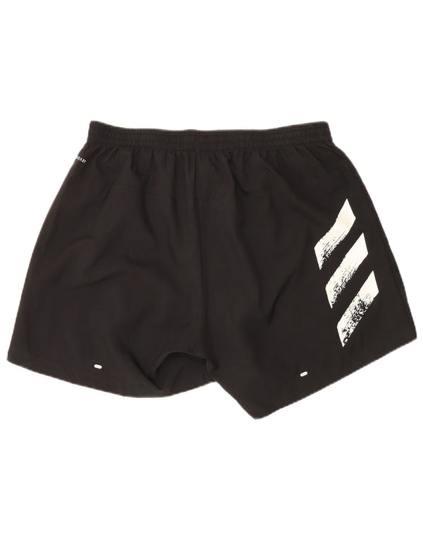 Ανδρικό αθλητικό σορτς Adidas Aeroready Graphic Medium μαύρο πολυεστέρα