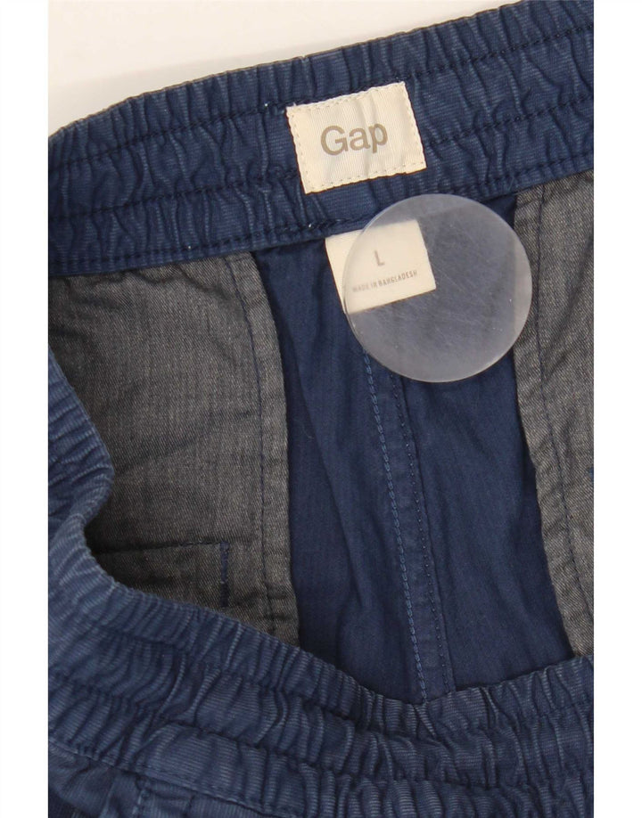 Ανδρικό σορτς Chino Gap μεγάλο W36 Navy Blue από βαμβάκι