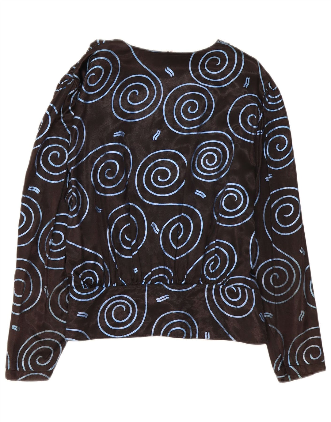 TRU Γυναικείο πουκάμισο Abstract Pattern Μπλούζα IT 42 Μεσαίο Μαύρο