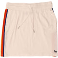 Superdry Γυναικεία Μίνι Φούστα UK 12 Medium W30 Λευκή ριγέ βαμβακερή