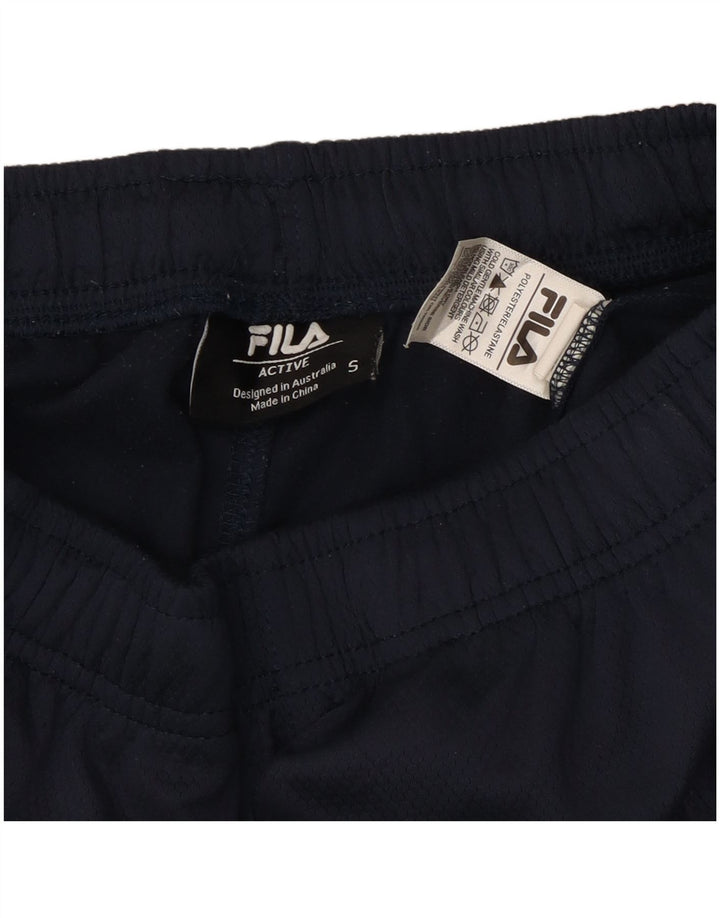 Ανδρική αθλητική φόρμα Fila Παντελόνι Μικρό Navy Blue Polyester