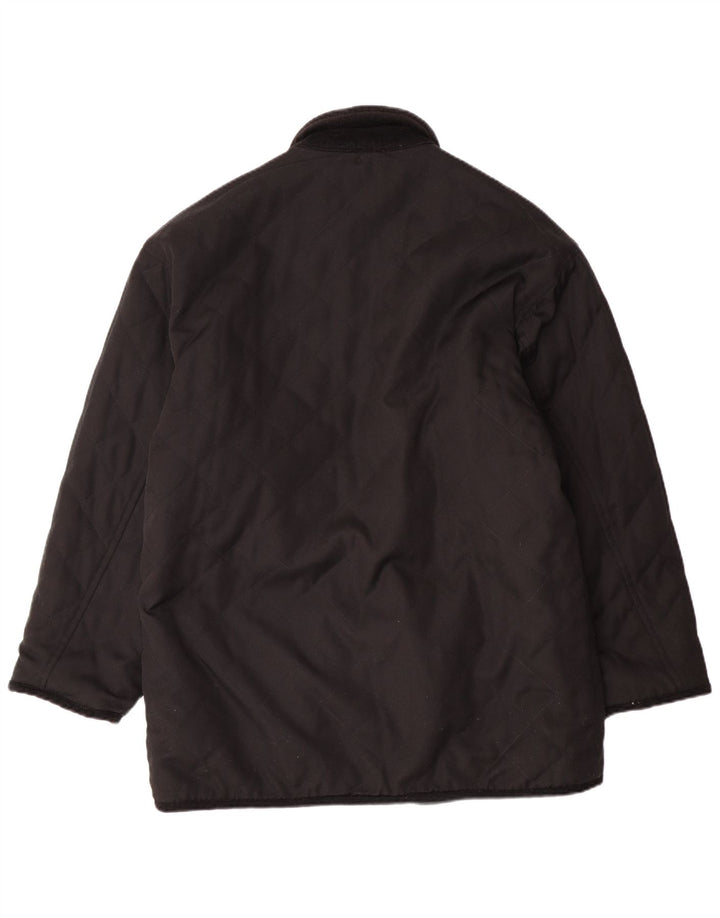 VINTAGE Ανδρικό γραφικό αναστρέψιμο μπουφάν φλις UK 38 Medium Grey Fair Isle