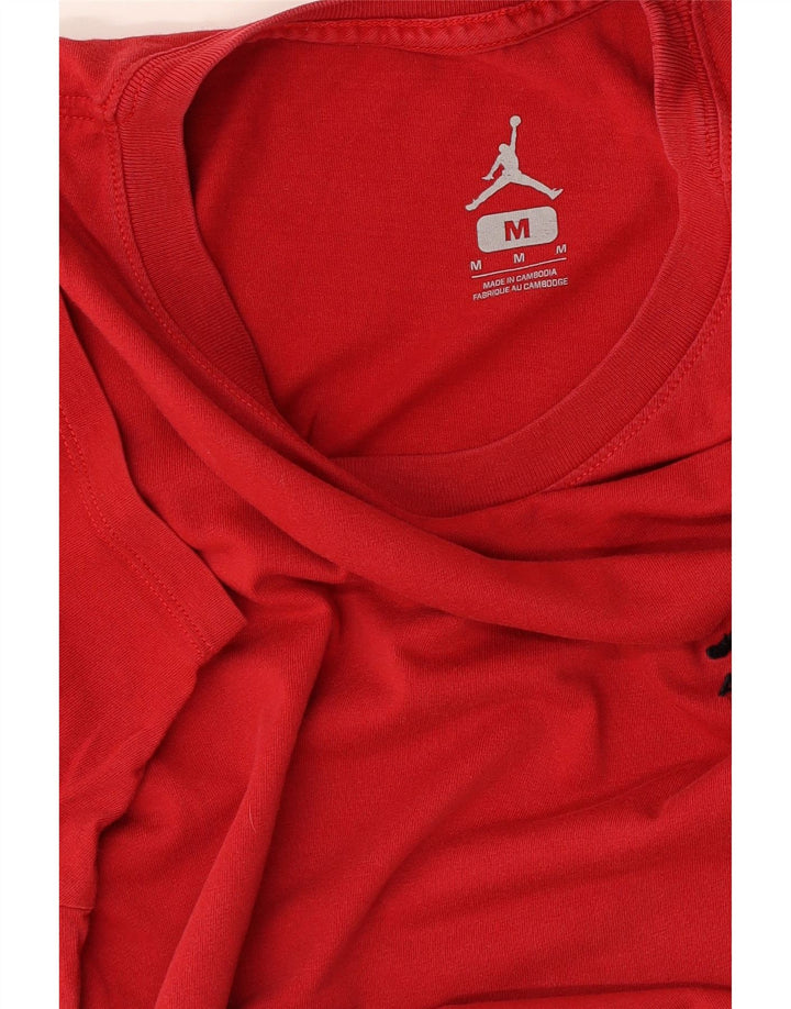 Jordan Ανδρικό T-Shirt Top Μεσαίο Κόκκινο