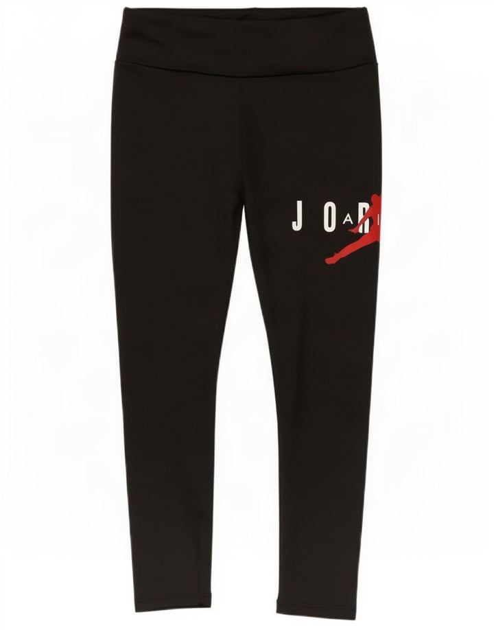 Jordan Girls Graphic κολάν 8-9 ετών Small Black Polyester