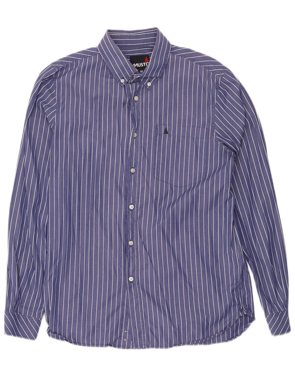 Ανδρικό πουκάμισο Musto με μεσαίο μπλε pinstripe