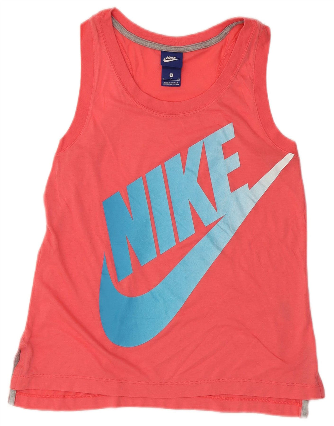 Γυναικείο γραφικό γιλέκο NIKE τοπ 10 μικρού ροζ πολυεστέρα