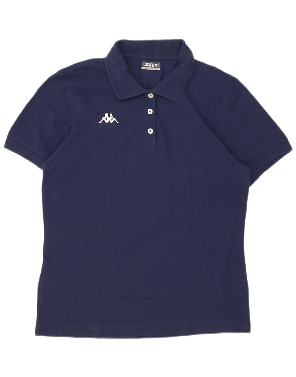 Kappa γυναικείο μπλουζάκι πόλο UK 20 2XL Navy Blue
