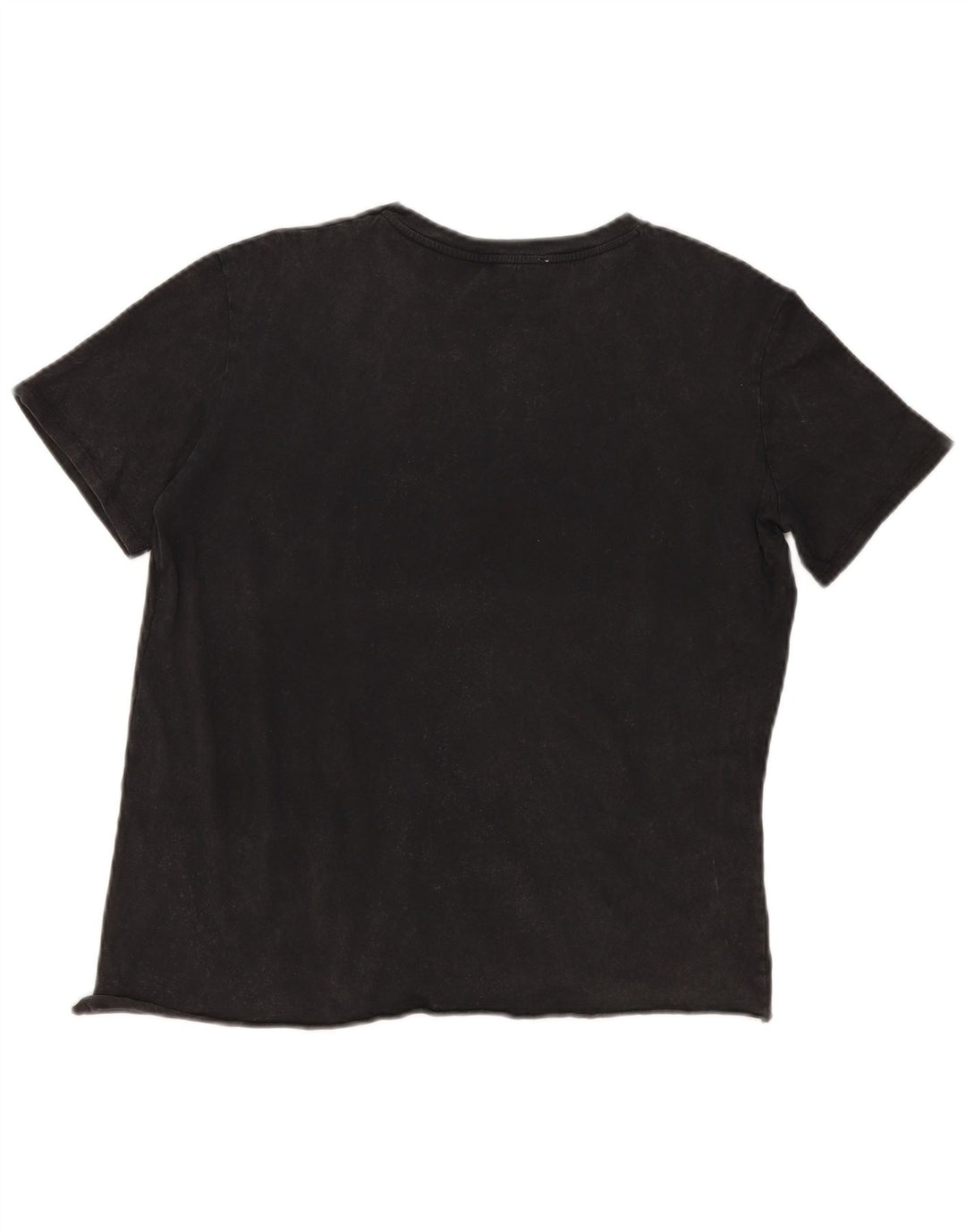 Vintage Γυναικείο T-Shirt Top UK 14 Large Black