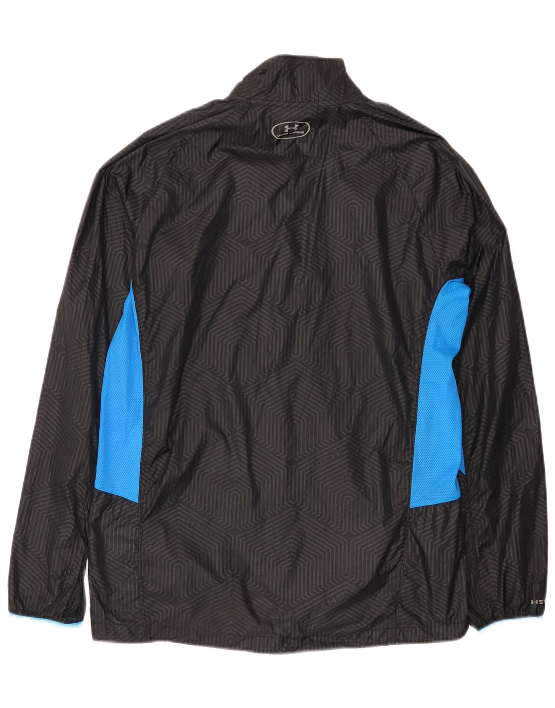 Ανδρικό μπουφάν βροχής Under Armour UK 38 Medium Black Colorblock Nylon