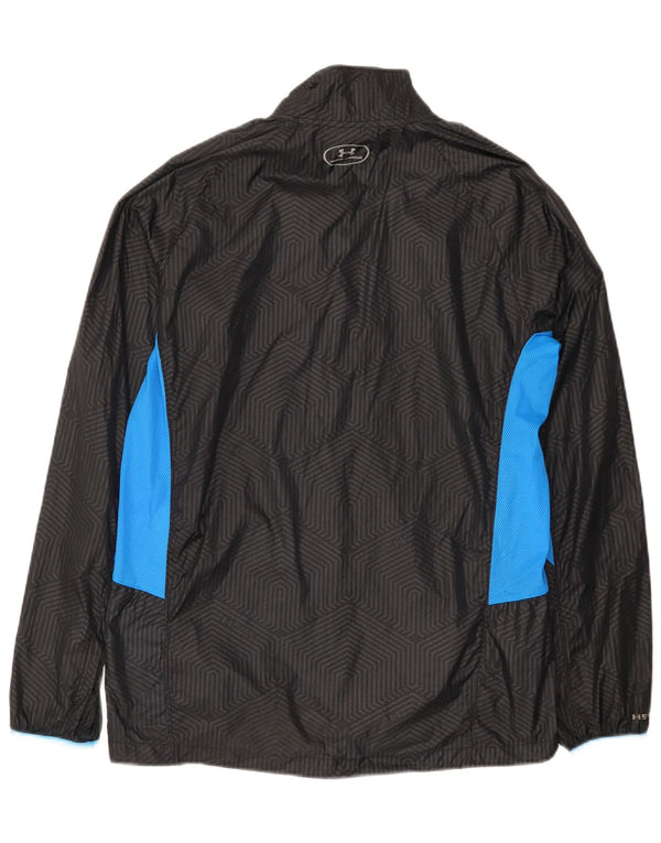 Ανδρικό μπουφάν βροχής Under Armour UK 38 Medium Black Colorblock Nylon