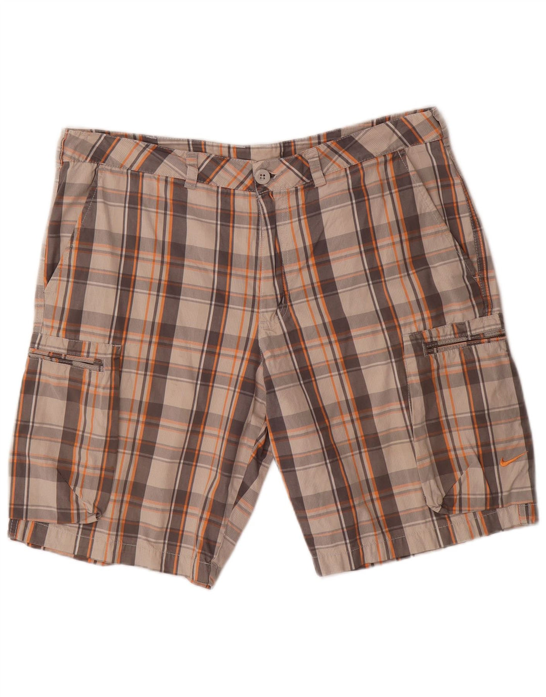 Ανδρικό σορτς NIKE Cargo W36 Large Grey Check Cotton