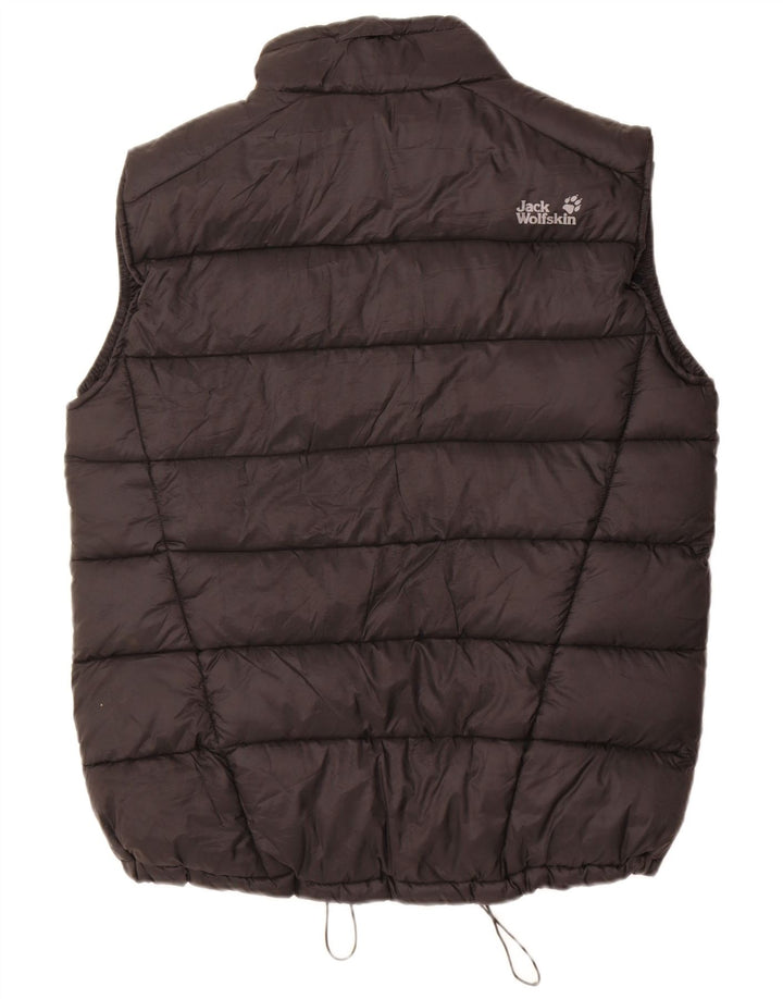 Jack Wolfskin ανδρική επένδυση Gilet UK 40/42 μεγάλος μαύρος πολυεστέρας
